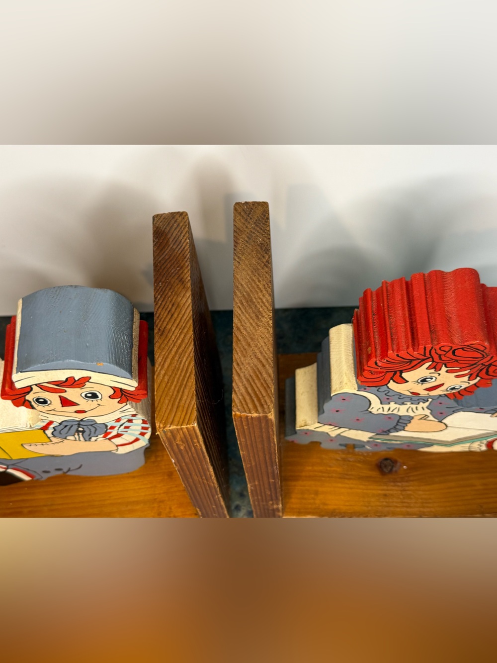 Raggedy Andy and Raggedy Ann Bookends - Picture 8 of 10
